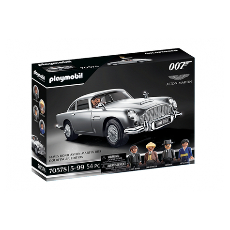 Playmobil Aston Martin James Bond Db5 - Edición Goldfinger (70578)