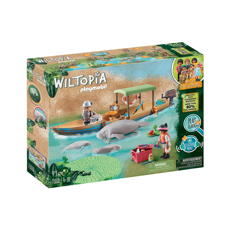 Playmobil Wiltopia - Viaje En Barco A Los Lagos (71010)