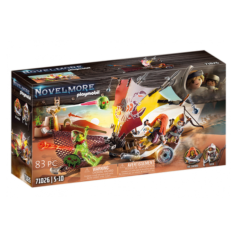 Playmobil Novelmore Arenas De Sal'ahari - Densurfer (71026)