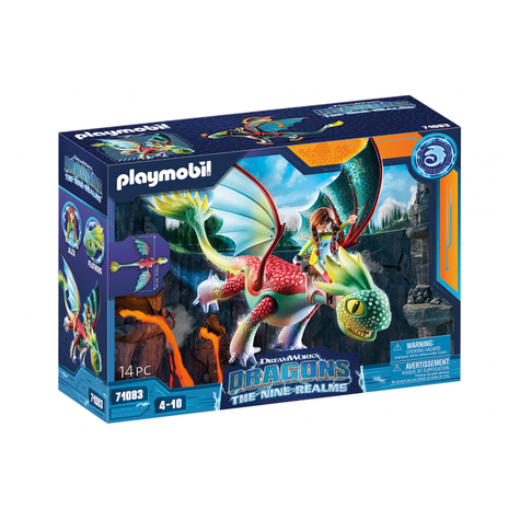Playmobil Dragones Los Nueve Reinos - Plumas Y Alex (71083)