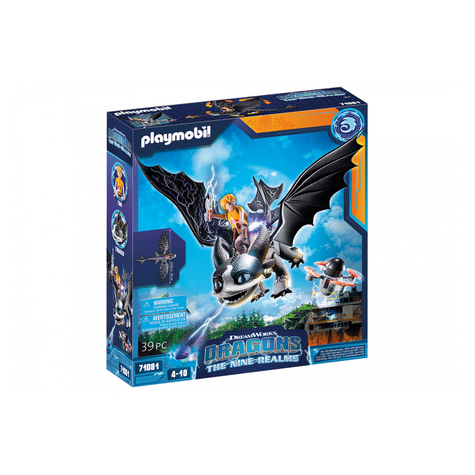 Playmobil Dragones Los Nueve Reinos - Trueno Y Tom (71081)