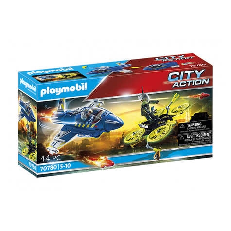 Playmobil City Action - Persecución Con Dron (70780)