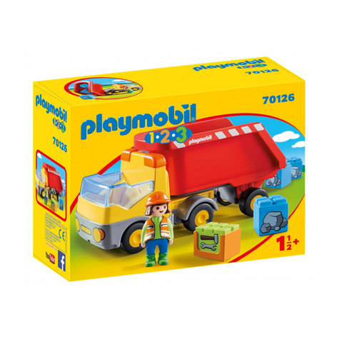 Playmobil 1.2.3 - Camión Volquete (70126)