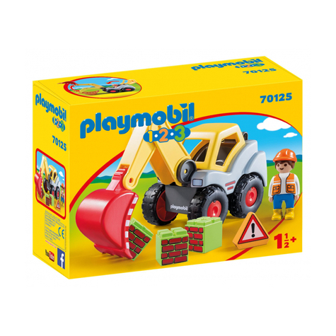 Playmobil 1.2.3 - Pala Excavadora (70125)