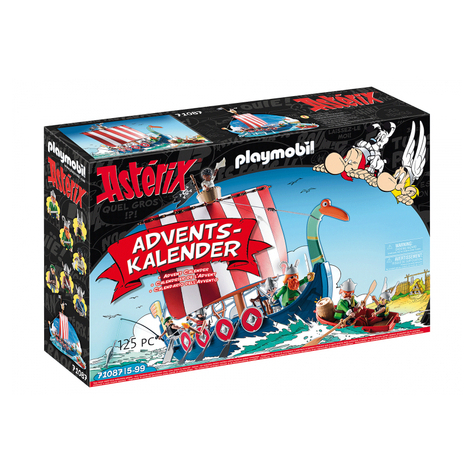 Playmobil Astérix Calendario De Adviento Piratas (71087)