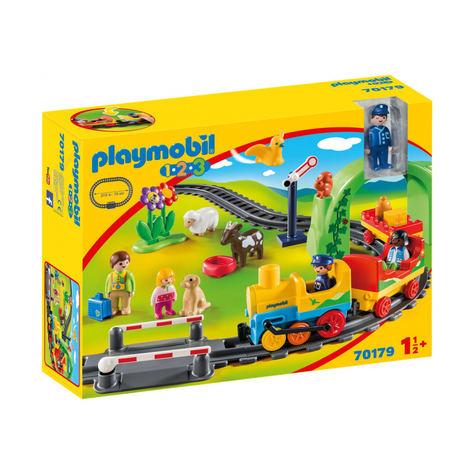 Playmobil 1.2.3 - Mi Primer Ferrocarril (70179)
