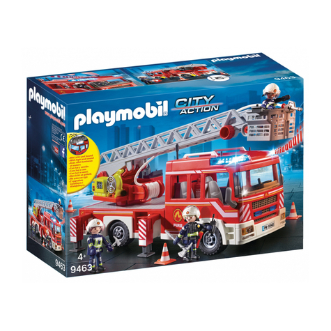 Playmobil City Action - Camión Escalera De Bomberos (9463)