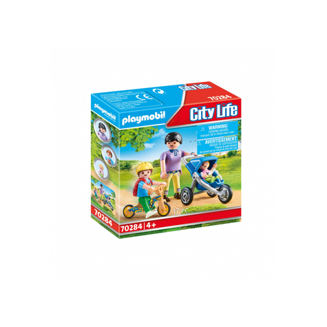 Playmobil City Life - Mamá Con Niños (70284)