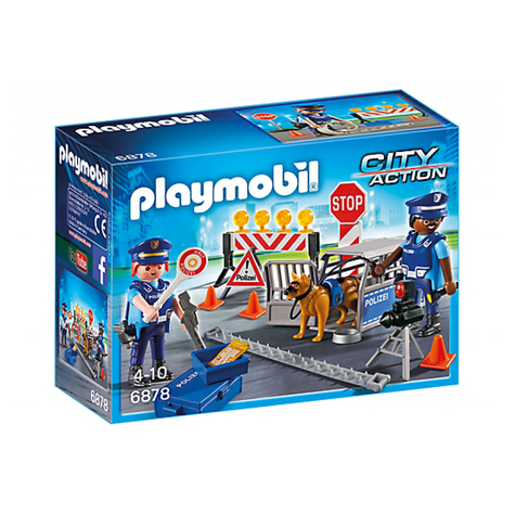 Playmobil City Action - Barrera Policial (6878)