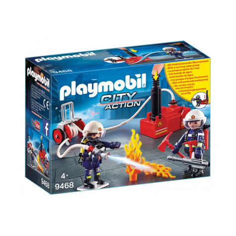 Playmobil City Life - Bombero Con Bomba De Escalera (9468)