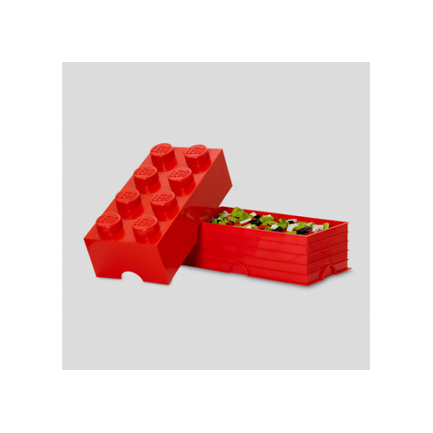 Lego Ladrillo De Almacenamiento 8 Rojo (40041730)