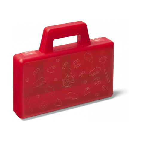 Lego Sortierkoffer Rot (40870001)