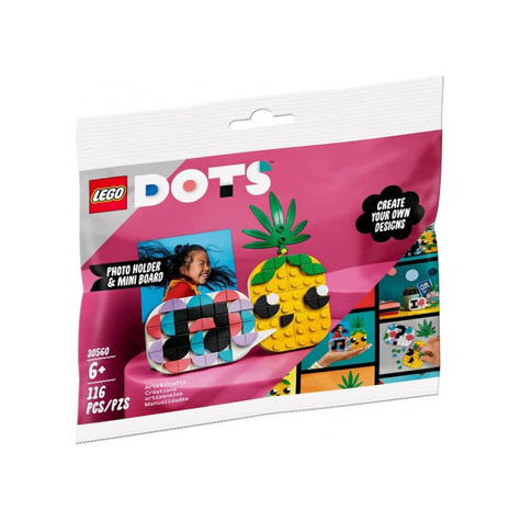Lego Dots - Portafotos Piña Y Mini Pizarra (30560)