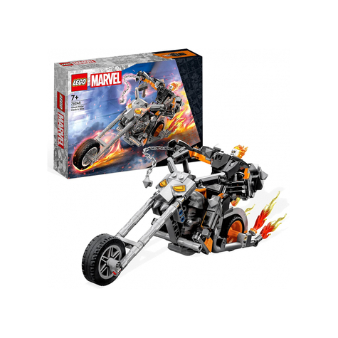 Lego Marvel - Motorista Fantasma Con Mech Y Moto (76245)