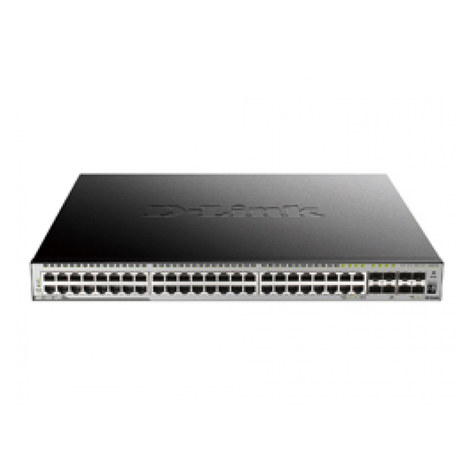 Ethernet Gigabit L3 Gestionada D-Link 44 X 10/100/1000 Poe+ Dgs-3630-52pc/Si