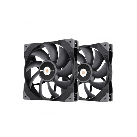 Thermaltake Pc- Gehselter Toughfan 14 Rendimiento - Cl-F085-Pl14bl-A