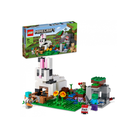 Lego Minecraft - El Rancho De Los Conejos (21181)