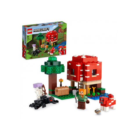 Lego Minecraft - La Casa De Las Setas (21179)