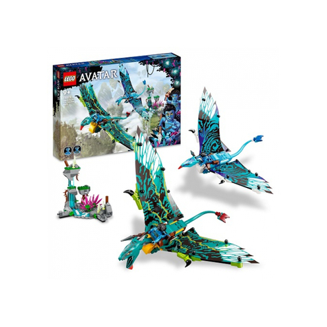 Lego Avatar - El Primer Vuelo De Jake Y Neytiri En Un Banshee (75572)