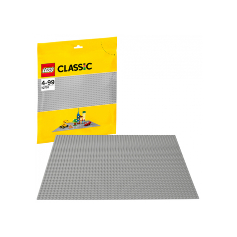 Lego Classic - Placa De Construcción Gris 48x48 (10701)