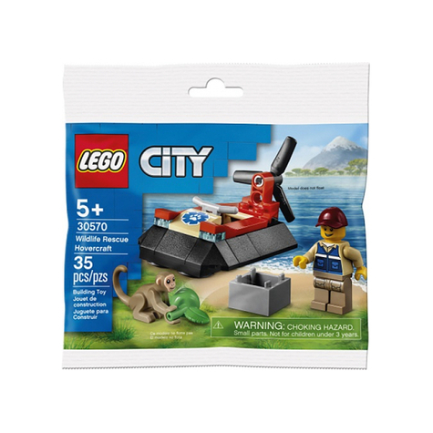 Lego City - Aerodeslizador F Rescate De Animales (30570)