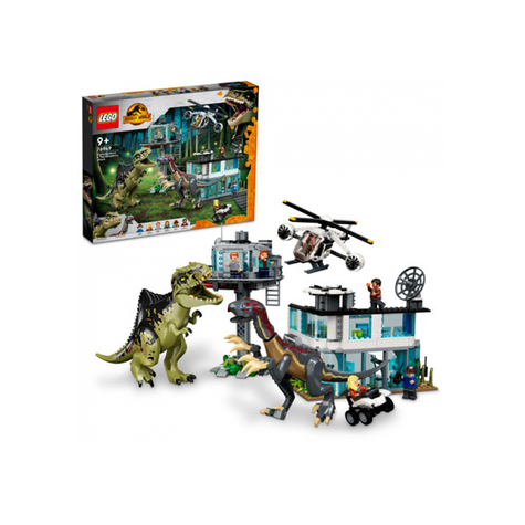 Lego Jurassic World - Ataque De Giganotosaurus Y Therizinosaurus (76949)