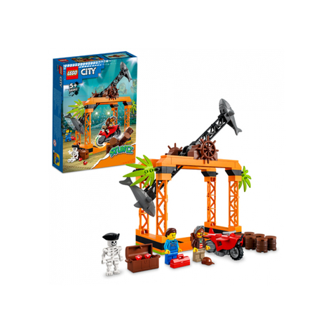 Lego City - Desafío Acrobático Del Ataque Del Tiburón Stuntz (60342)