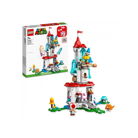 Lego Super Mario - Traje De Gato Peach Y Torre De Hielo Set De Expansión (71407)