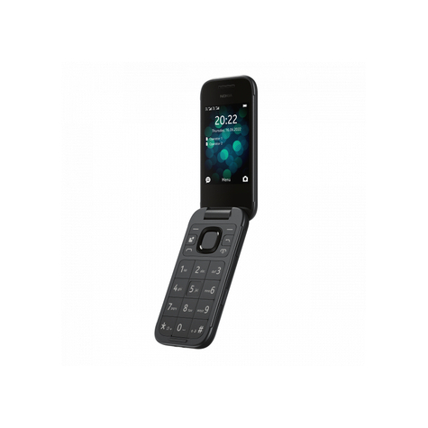 Nokia 2660 Flip 2.8 Negro Teléfono No2660-S4g