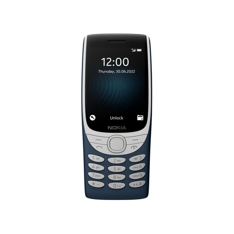 Teléfono Nokia 8210 4g Azul No8210-B4g