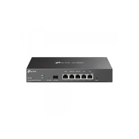 Tp-Link Ethernet Wan - Gigabit Ethernet - Negro Tl-Er7206