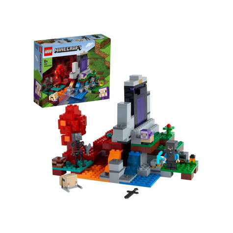 Lego Minecraft - El Portal Destruido (21172)