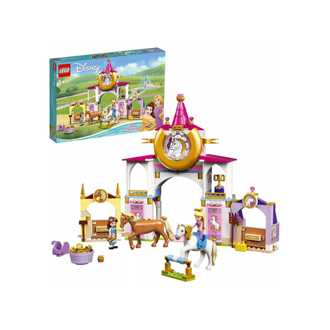 Lego Disney - Caballerizas Reales De La Princesa Bella Y Rapunzel (43195)