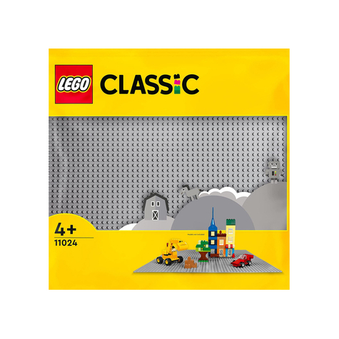 Lego Classic - Placa De Construcción Gris 48x48 (11024)