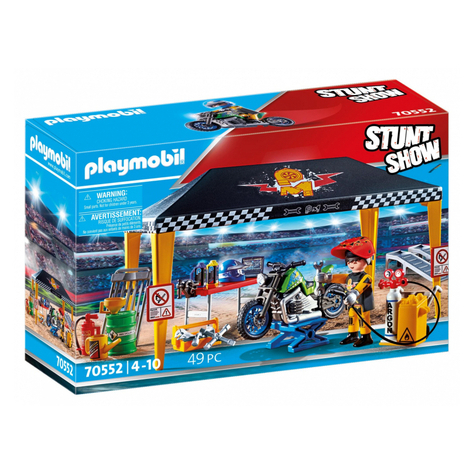 Playmobil Stuntshow - Werkstattzelt (70552)