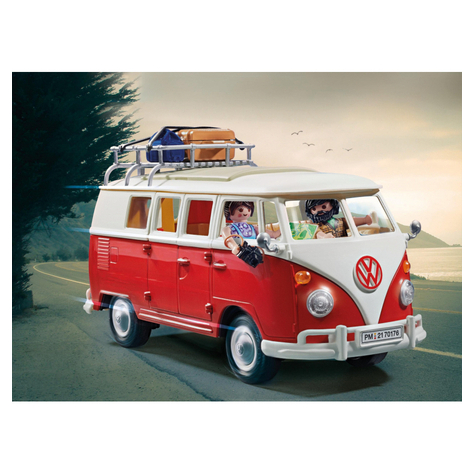 Playmobil Volkswagen T1 Autobús De Camping (70176)