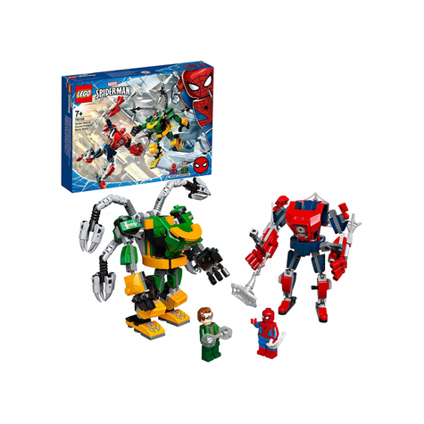 Lego Marvel - Duelo Mecánico Entre Spider-Man Y Doctor Octopus (76198)
