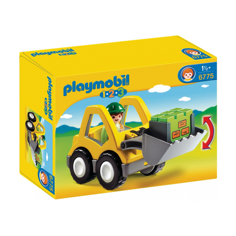 Playmobil 1.2.3 - Cargador De Ruedas (6775)