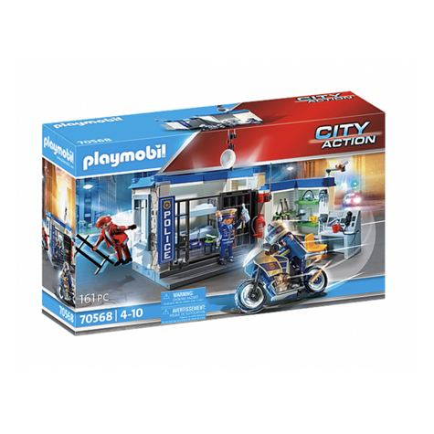 Playmobil City Action - Fuga De La Policía De La Prisión (70568)