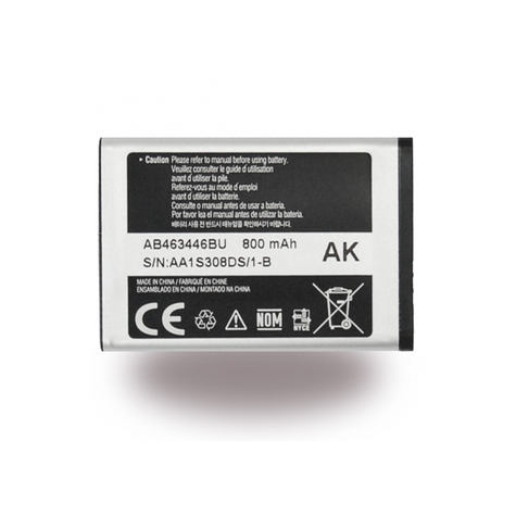 Batería Samsung Li-Ion - C3520 - 800mah Bulk - Ab463446ba