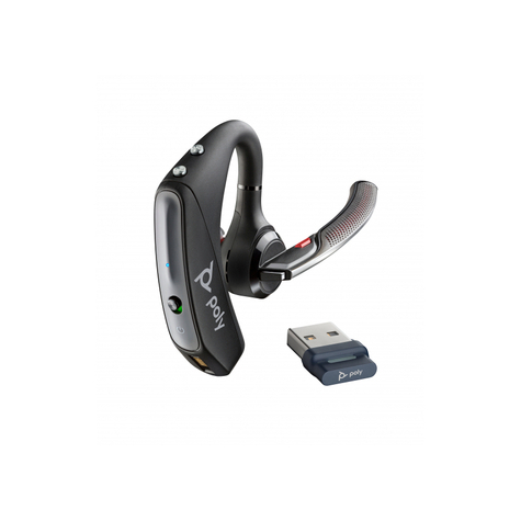 Poly Auricular Bluetooth Voyager 5200 Uc Con Dongle Bt700 - 206110-102