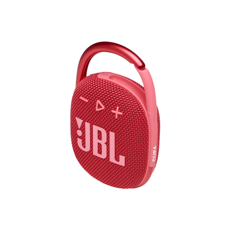 Altavoz Bluetooth Jbl Clip 4 - Rojo - Jblclip4red