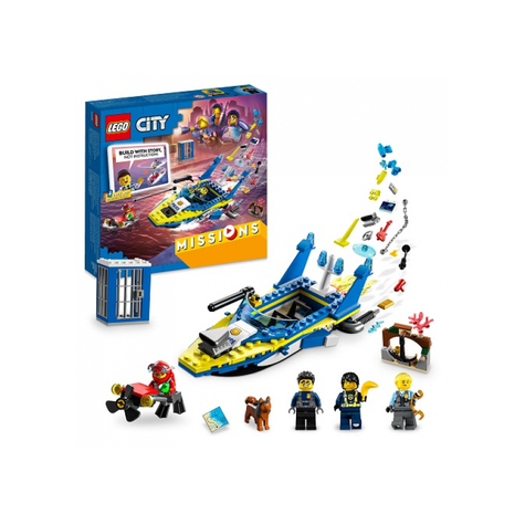 Lego City - Misiones De Detective De La Policía Acuática (60355)
