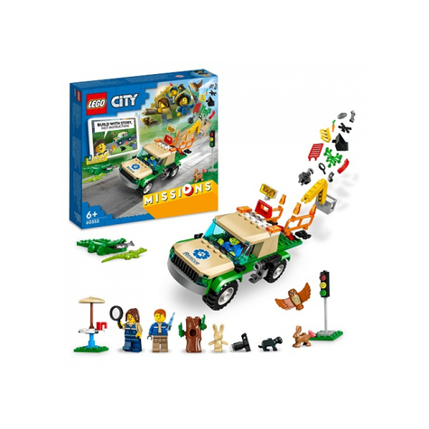 Lego City - Misiones De Rescate De Animales (60353)