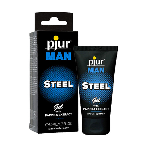 Cremas Geles Lociones Spray : Pjur Man Steel Gel Tubo 50 Ml