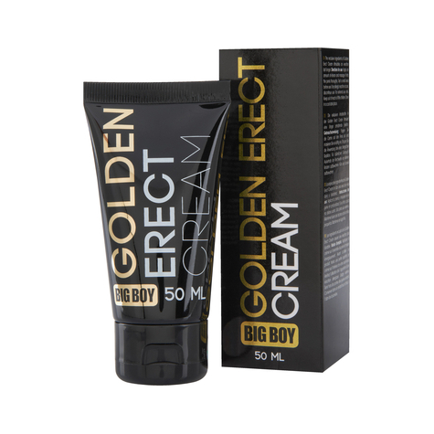 Cremas Geles Lociones Spray Erección : Big Boy Golden Erect Cream 50 Ml