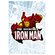 Tatuaje De Pared - Iron Man Comic Classic - Tamaño 50 X 70 Cm