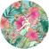 Papel Pintado Foto/Tatuaje Mural  Autoadhesivo - Ariel Ocean Flowers - Tamaño 125 X 125 Cm