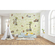 Non-Woven Wallpaper - Winnie The Pooh Friends - Size 300 X 280 Cm