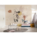 Non-Woven Wallpaper - Minnie Soft Shapes - Size 350 X 280 Cm